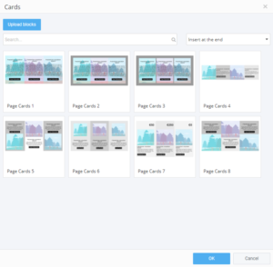 Using Card, Graph and Video Blocks - 3D Issue Knowledge Base