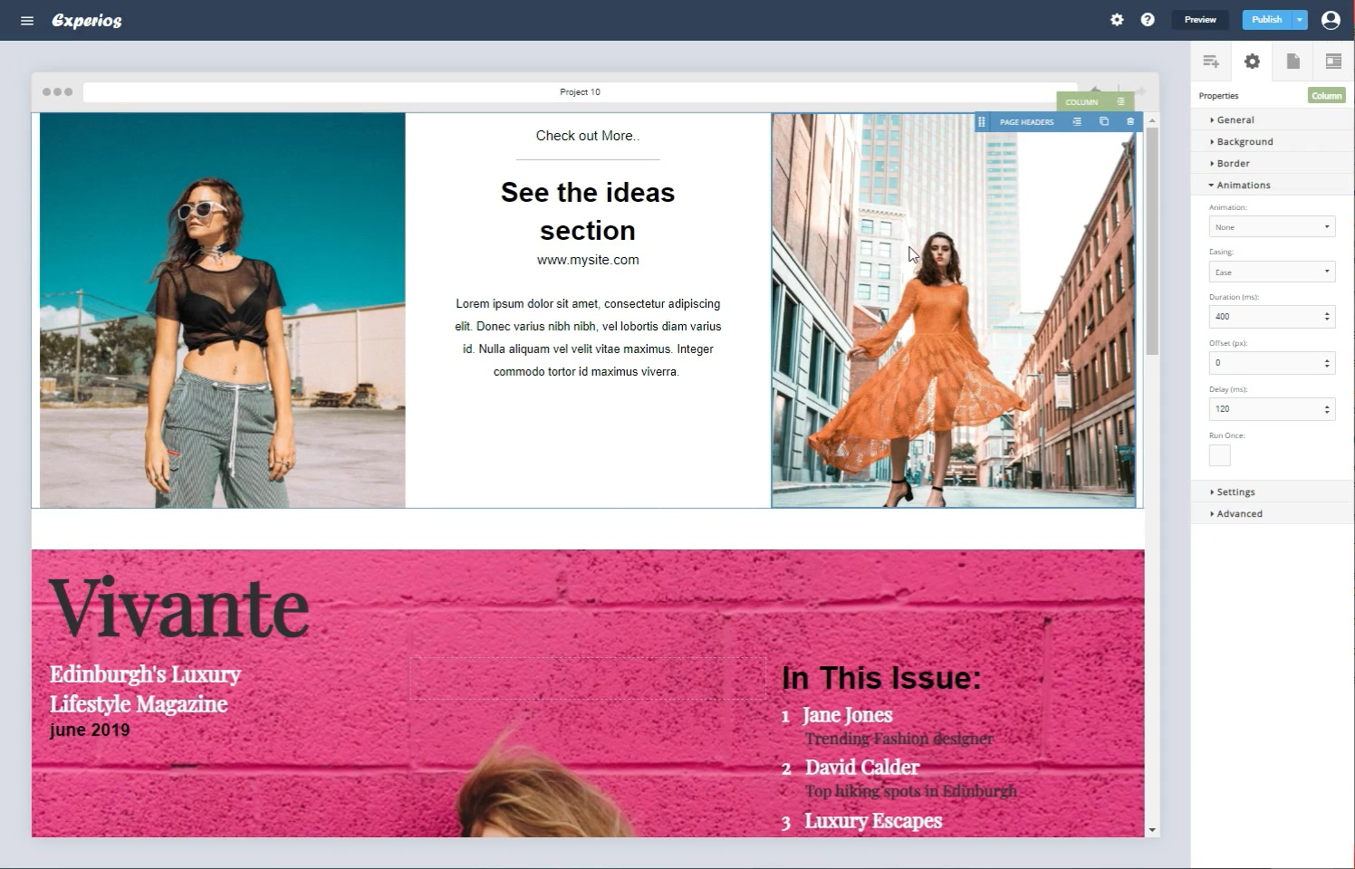 Adding Interest With Animations - 3D Issue Knowledge Base Adding Interest With Animations - 3D Issue Knowledge Base