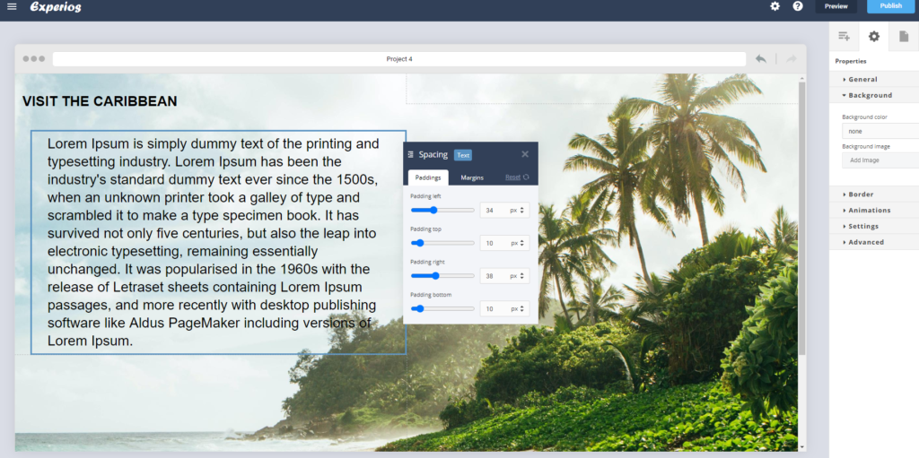 Spacing, Padding and Margins - 3D Issue Knowledge Base