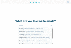 Brand Wizard Publication Selection