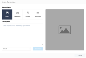 The Image Generation Tool