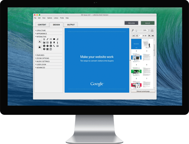 Interactive editor